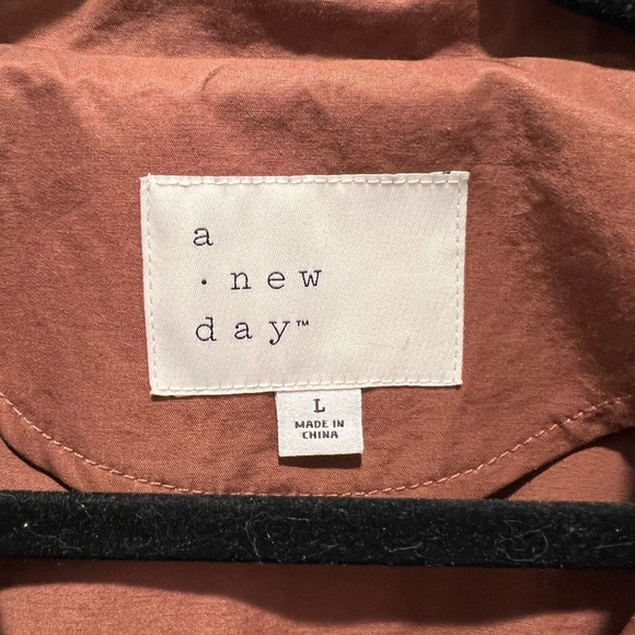 Caramel, double breasted trench coat by A New Day - Picture 10 of 11